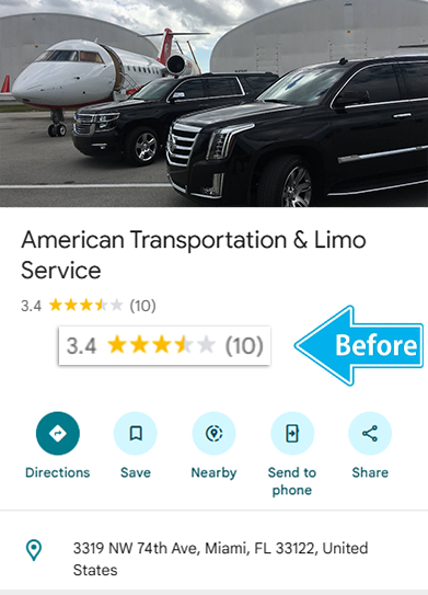 American Transportation & Limo Service - before1
